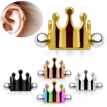 Crown Helix Cartilage Ear Cuff